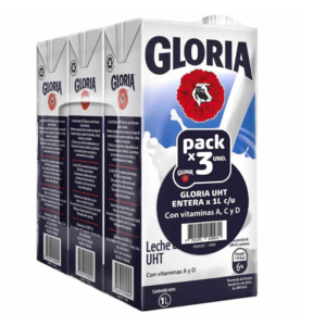 Leche Azul Gloria 1 Lt