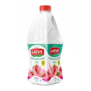 Yogurt Probiotico Laive Fresa 1.8 Kg