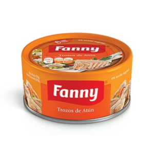 Filete de Atun en Aceite Vegetal Fanny 140 Gr