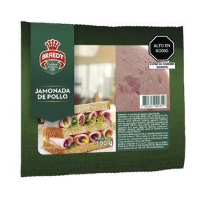 Braedt Jamonada de Pollo Unid x 100 Gr