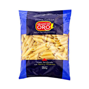 Fideo Rigatoni Grano de Oro 250 Gr