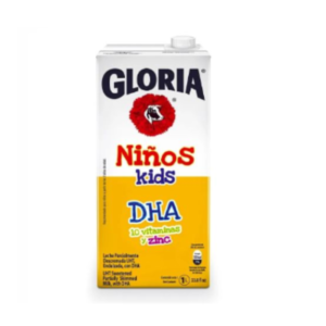 Leche UHT Niños + Dha Gloria 1 Lt