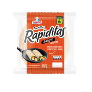 Tortillas Rapiditas Wraps Bimbo